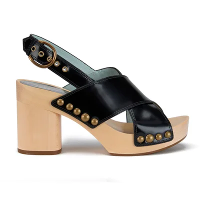 Marc Jacobs Women's Linda Criss Cross Heeled Sandals - Black