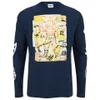 Billionaire Boys Club Men's Astro Poster Long Sleeve T-Shirt - Navy Blazer - Image 1