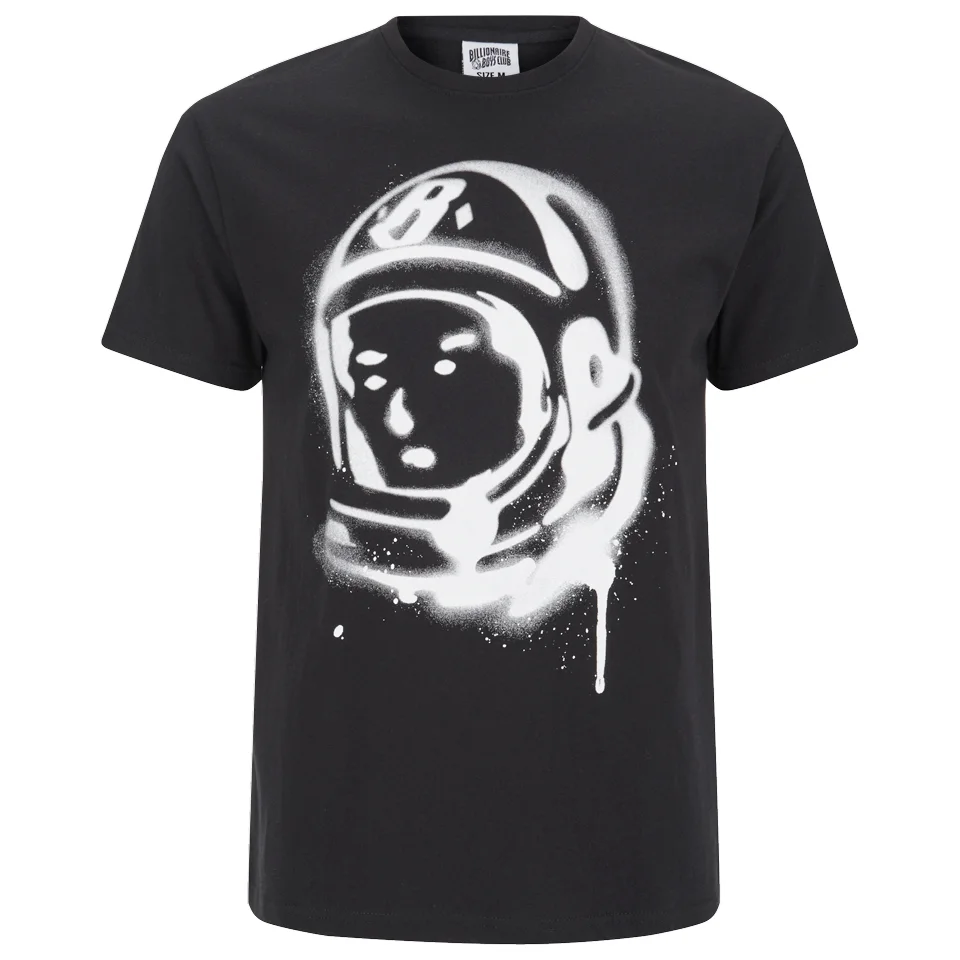 Billionaire Boys Club Men's Helmet Spray T-Shirt - Black Image 1