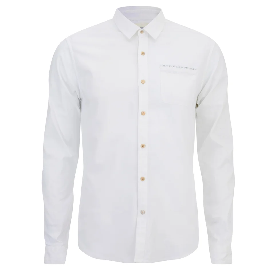 Scotch & Soda Men's Oxford One Pocket Shirt - White Image 1