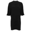 Alexander Wang Women's Shirt Tail Mini Dress with Black Slit Ties - Onyx - Image 1
