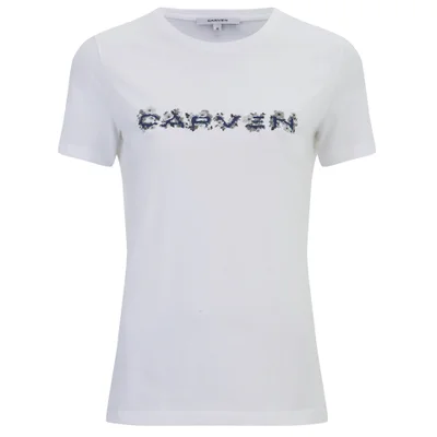 Carven Women's Logo T-Shirt - White