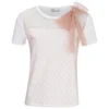REDValentino Women's Front Bow T-Shirt - White - Image 1