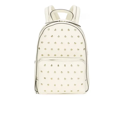 REDValentino Women's Eyelet Backpack - White