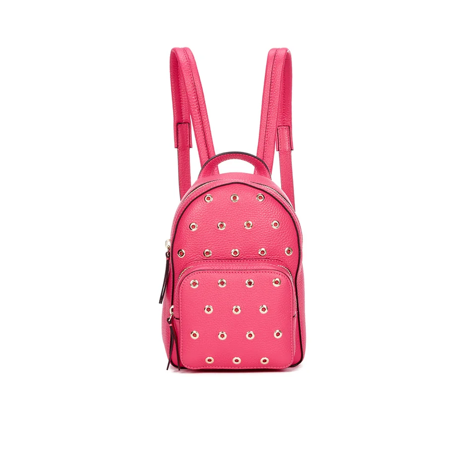 REDValentino Women's Mini Eyelet Backpack - Fuchsia Image 1