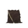 Elizabeth and James Women's Fringed Pouch Bag - Chocolate - Image 1