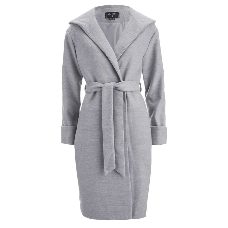 The Fifth Label Women's Night Call Coat - Grey Marle Image 1