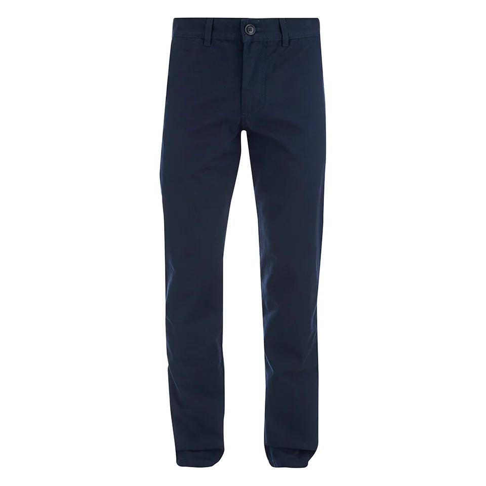 Oliver Spencer Men's Worker Trousers - Cheviot Navy Image 1