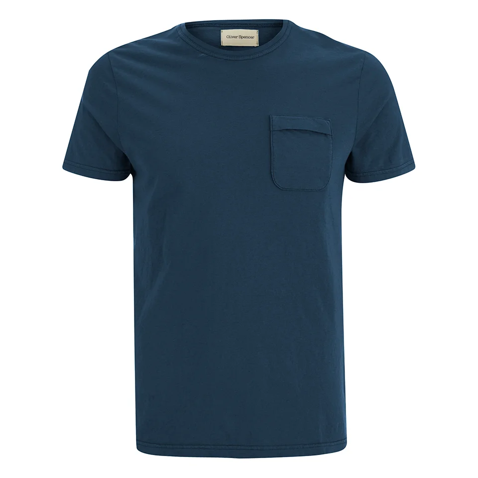 Oliver Spencer Men's Envelope T-Shirt - Navy Image 1
