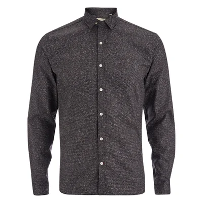 Oliver Spencer Men's Clerkenwell Long Sleeve Shirt - Osterley Charcoal