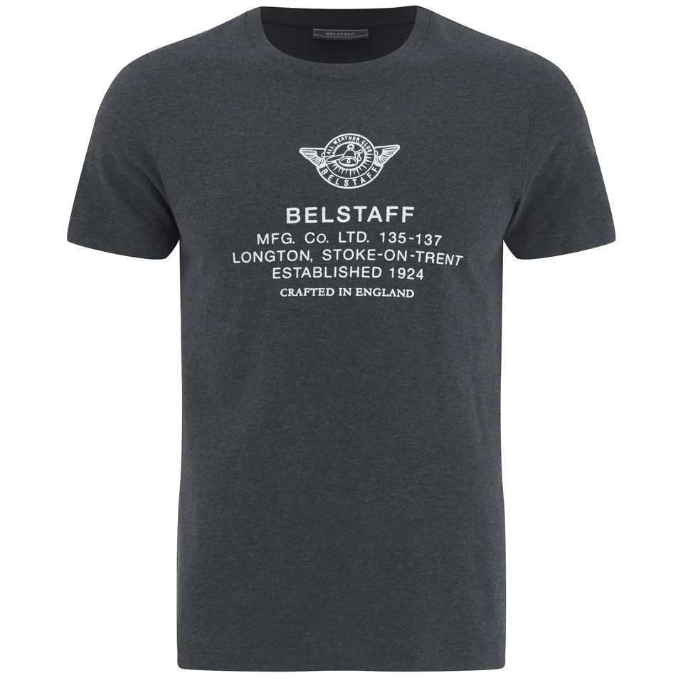 Belstaff Men's Teagle T-Shirt - Charcoal /Black Image 1