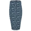 The Fifth Label Women's Basic Instinct Skirt - Geographic Blue Print - Image 1