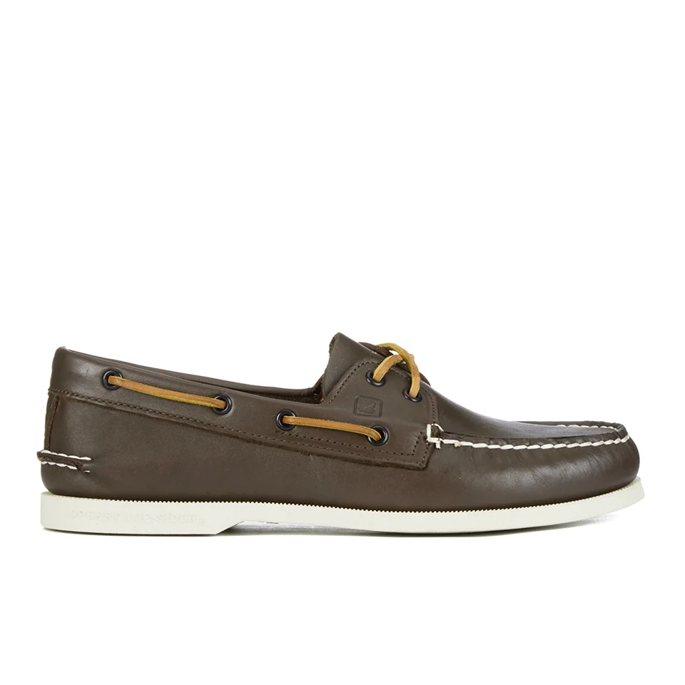 Sperry Men's A/O 2-Eye Leather Boat Shoes - Classic Brown Image 1
