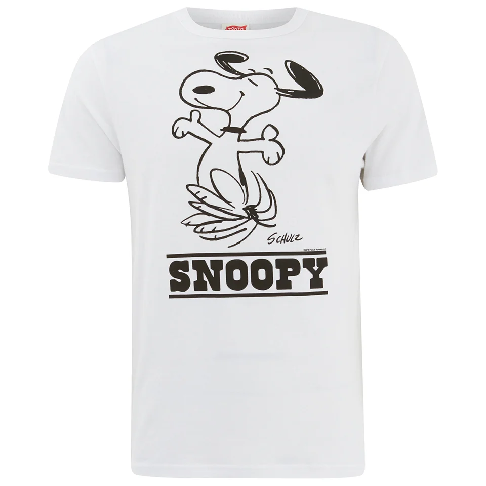 TSPTR Men's Dancin Snoopy T-Shirt - White Image 1