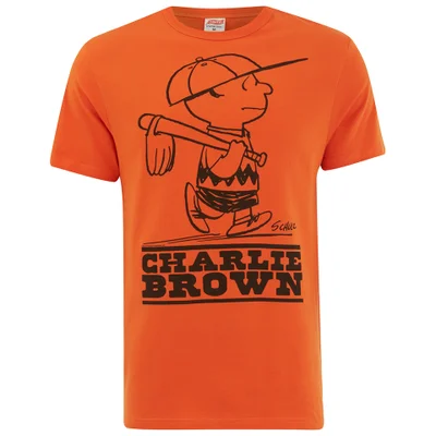 TSPTR Men's Charlie Brown T-Shirt - Orange