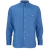 Garbstore Men's Fall Long Sleeve Shirt - Blue - Image 1