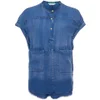 Maison Scotch Women's Short Sleeve Shirt - Blue - Image 1