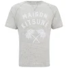 Maison Kitsuné Men's Cotton Fleece T-Shirt - Grey Melange - Image 1
