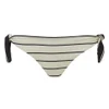 Solid & Striped Women's The Jane Bikini Bottom - Black & Cream Stripe - Image 1