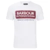 Barbour International Men's Logo T-Shirt - White - Image 1