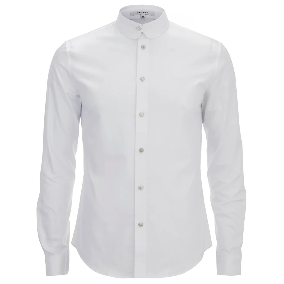 Carven Men's Long Sleeve Shirt - White Image 1