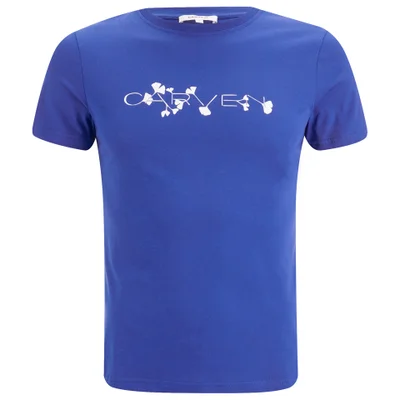 Carven Men's Logo T-Shirt - Blue