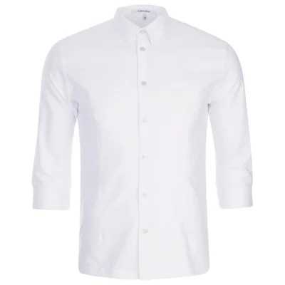 Carven Men's 3/4 Sleeve Shirt - White