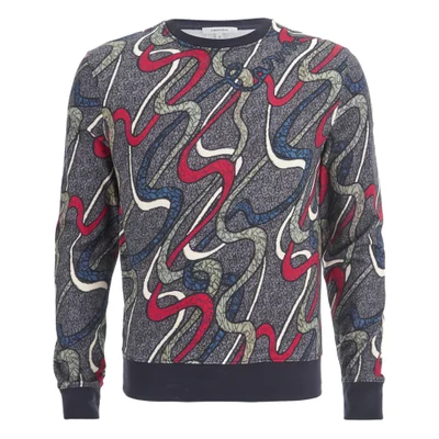 Carven Men's Printed Sweater - Multi