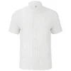 YMC Men's Double Stripe Baseball Shirt - Cream - Image 1