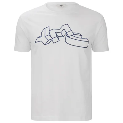 YMC Men's Flock YMC T-Shirt - White