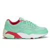Puma Women's R698 Filtered Low Top Trainers - Green/Red - Image 1