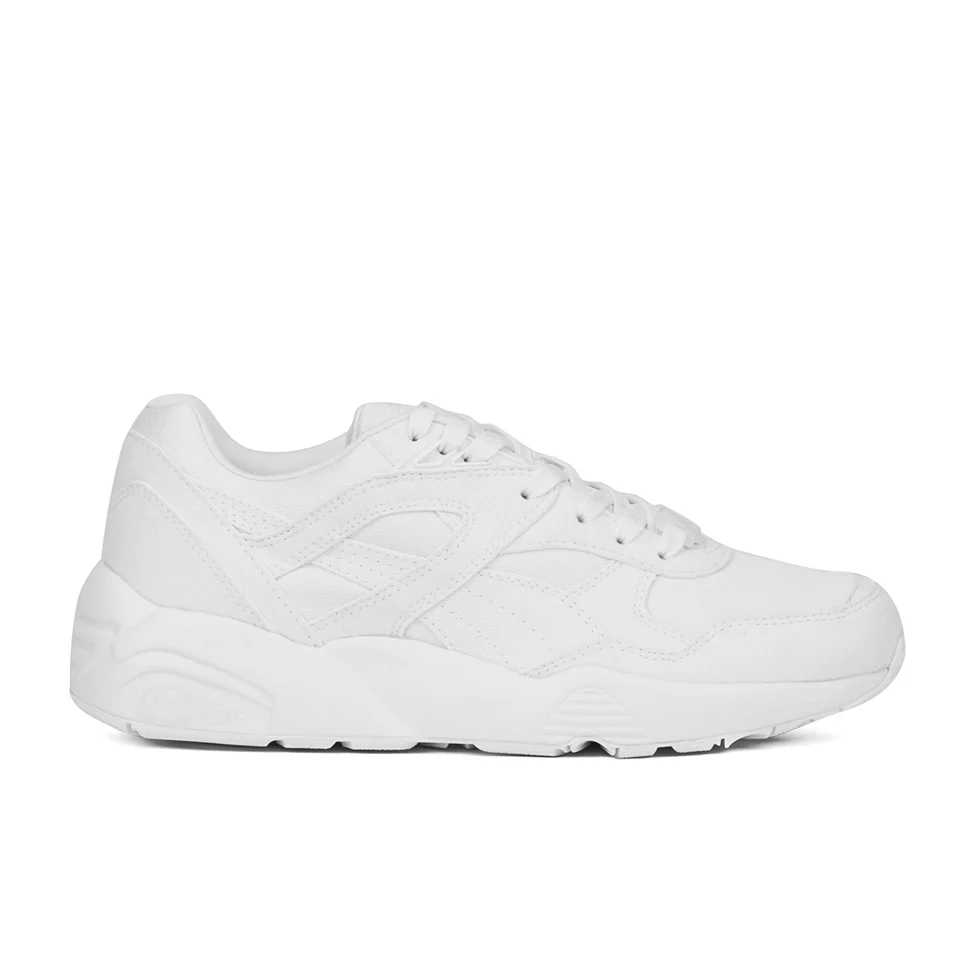 Puma Running R698 Low Top Trainers - White/Vaporous Grey Image 1