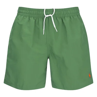 Polo Ralph Lauren Men's Hawaiian Swim Shorts - Military Green