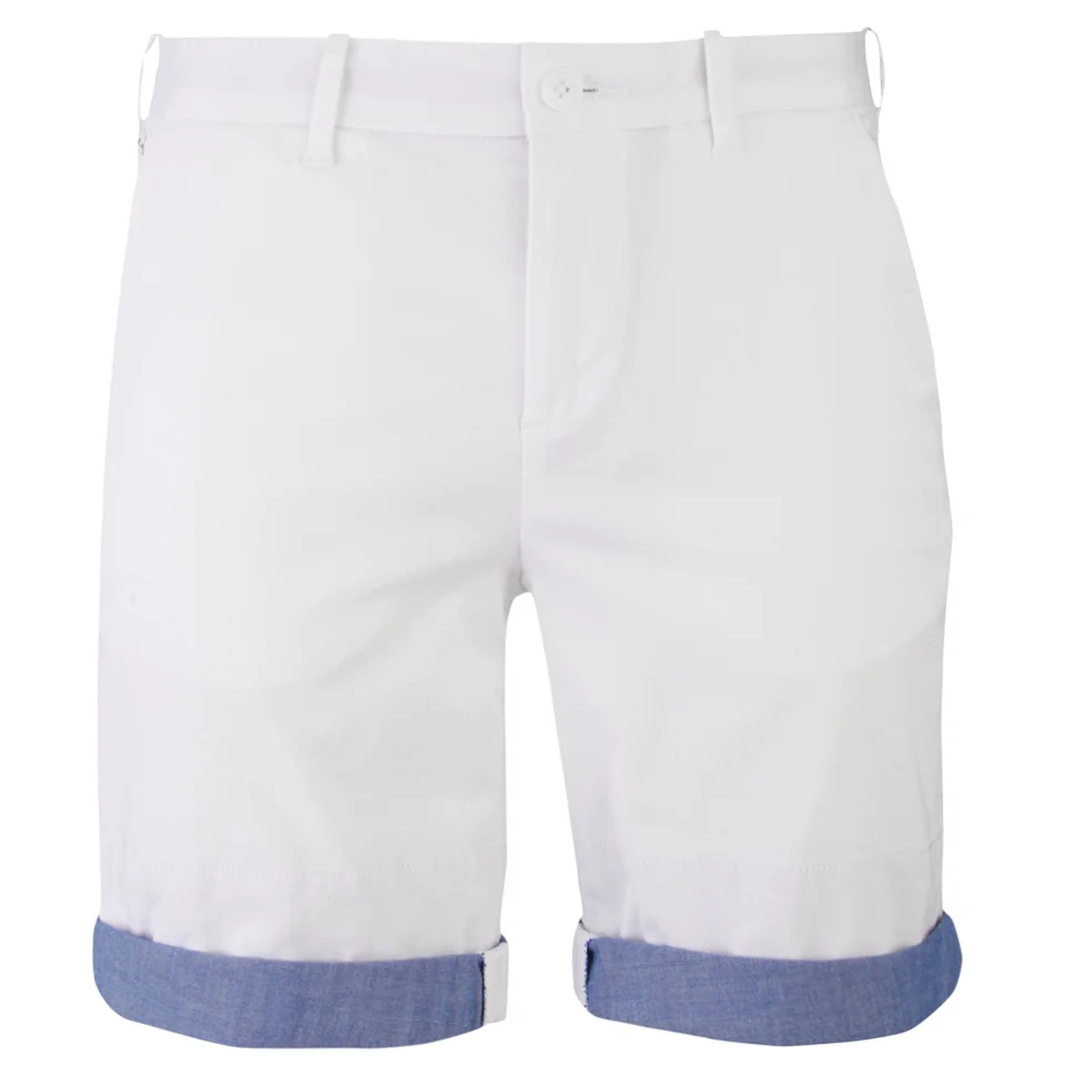 Lacoste Live Men's Bermuda Shorts - White Image 1