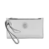 Versus Versace Women's Metalic Clutch Bag - Silver - Image 1