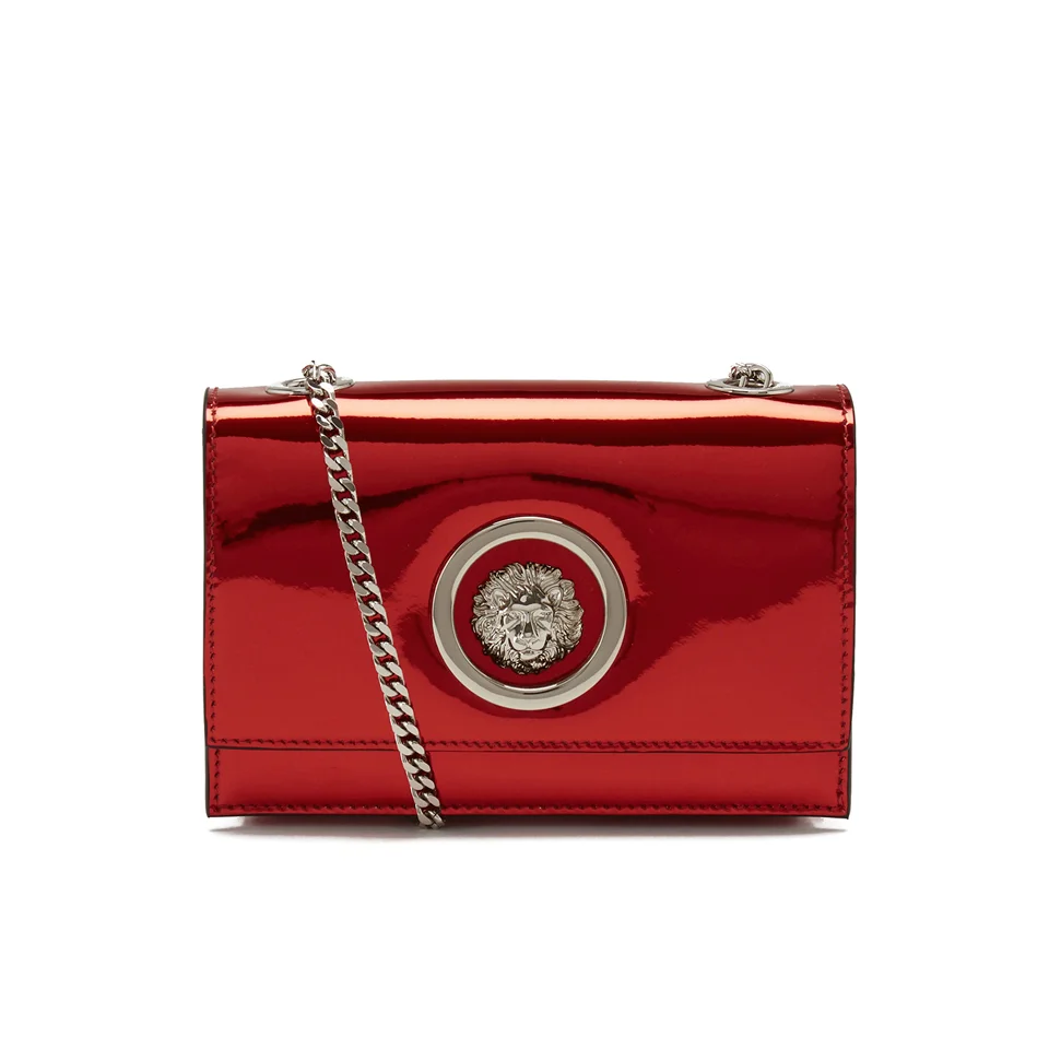 Versus Versace Women's Mini Metalic Crossbody Bag - Red Image 1