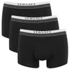 Versace Men's 3 Pack Trunk Boxers - Black - Image 1
