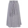 The Fifth Label Women's Familiar Stranger Skirt - Charcoal & White Stripe - Image 1