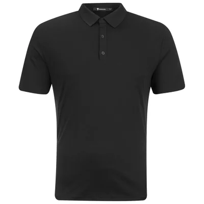 T by Alexander Wang Men's Short Sleeve Polo Shirt - Black