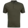 T by Alexander Wang Men's Short Sleeve Polo Shirt - Army - Image 1