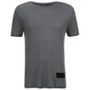 T by Alexander Wang Men's Short Sleeve T-Shirt with Silk Patch - Slate - Image 1