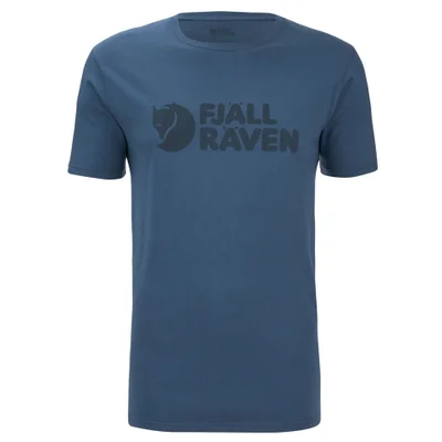 Fjallraven Men's Logo T-Shirt - Uncle Blue