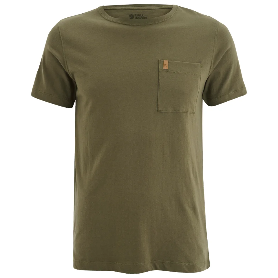 Fjallraven Men's Ovik Pocket T-Shirt - Green Image 1