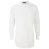 Alexander Wang Men's Elongated Band Collar Shirt - White - Image 1