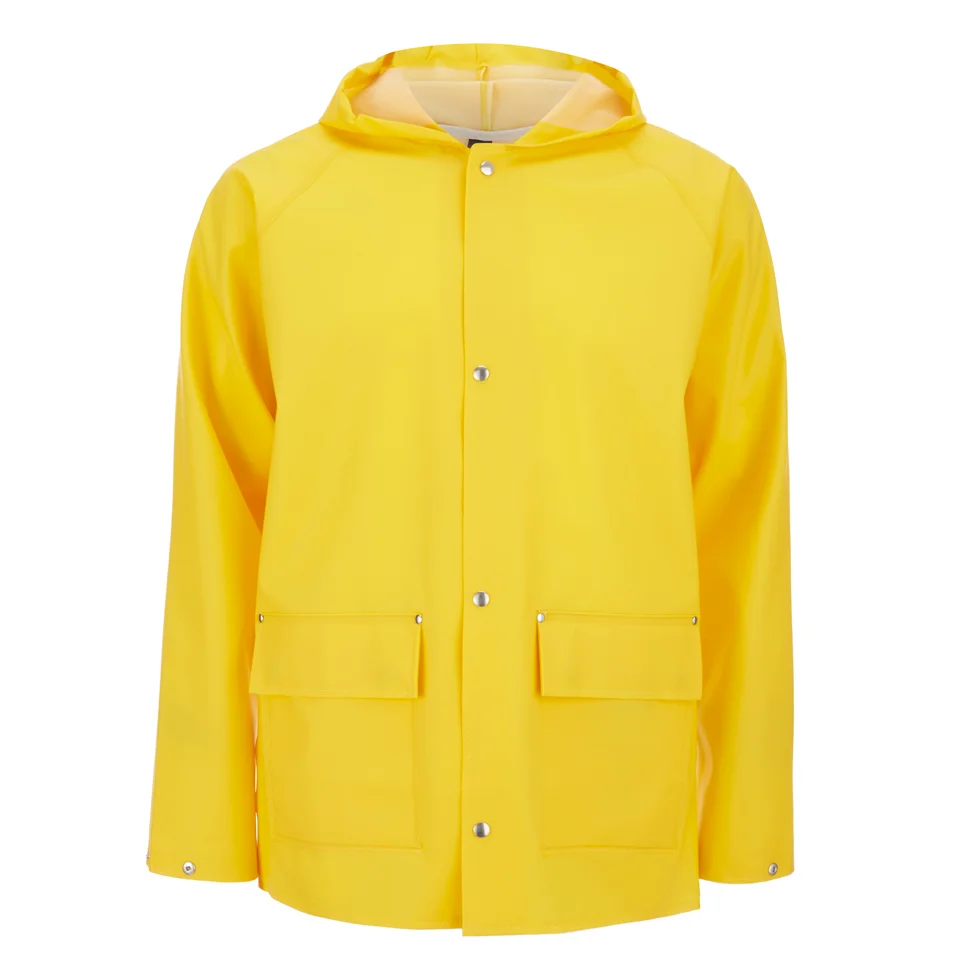 Elka Men's Klitmoller Rain Jacket - Yellow Image 1