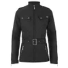 Barbour International Women's Chain Belted Quilted Jacket - Black - Image 1