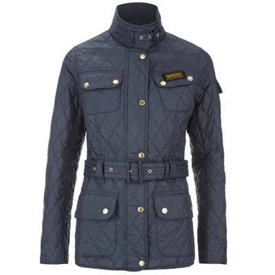 Barbour International Women's Quilted Jacket - Navy