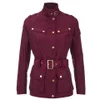 Barbour International Women's Broton Belted Casual Jacket - Cherry - Image 1