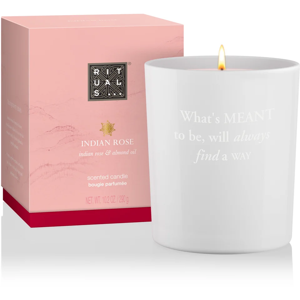 Rituals Indian Rose Scented Candle (290g) Image 1