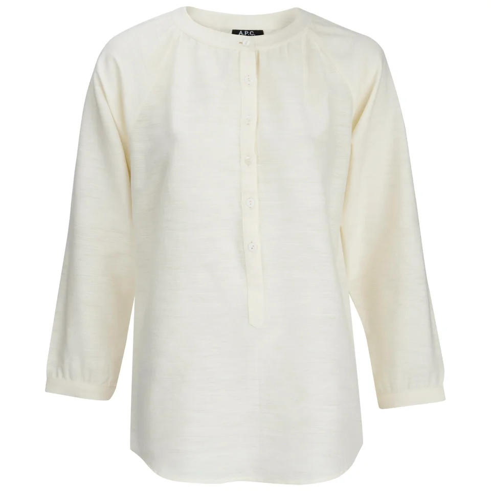 A.P.C. Women's Laurie Top - White Image 1